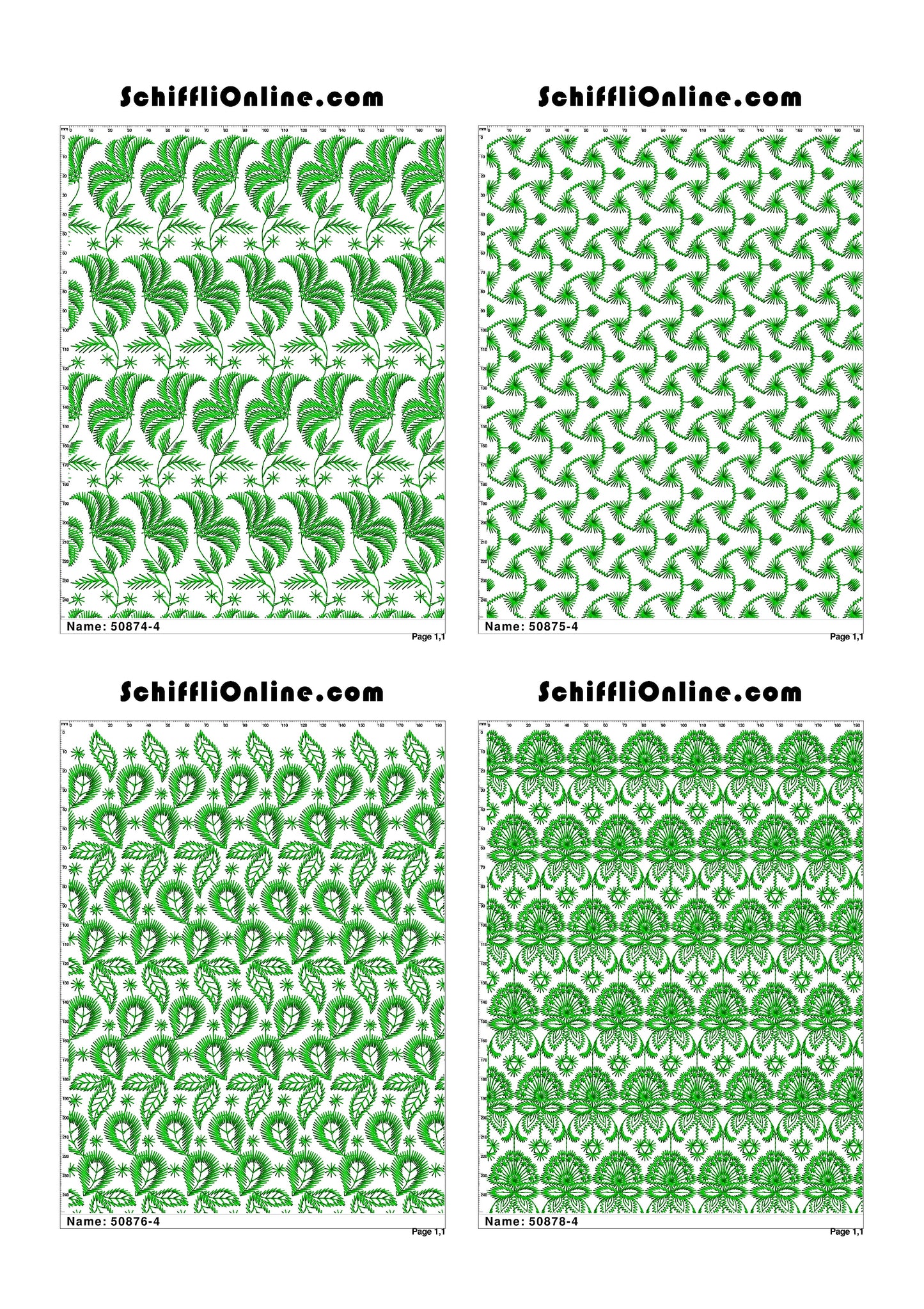 ALLOVER BORER 4X4 VOL 1 - 500 DESIGNS