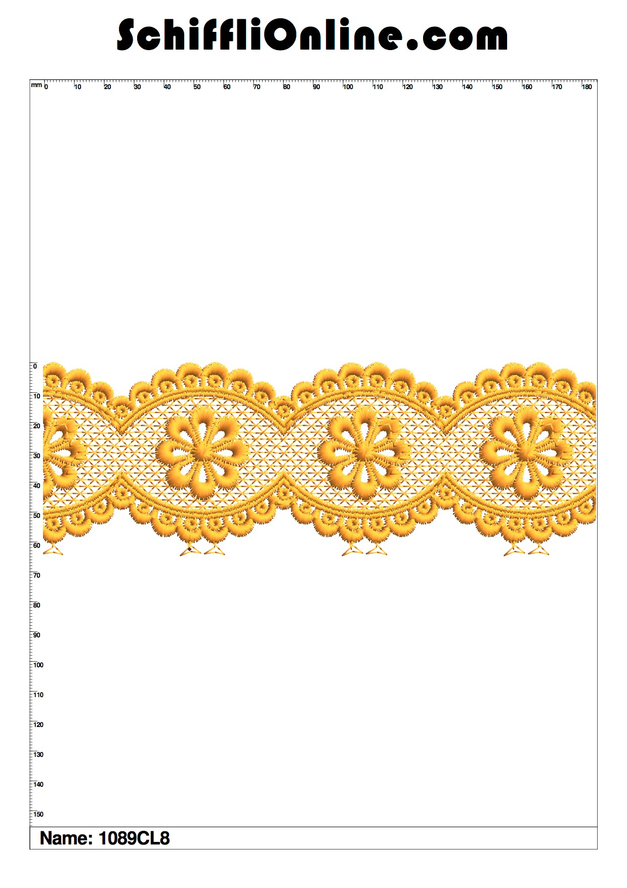 Book 133 CHEMICAL LACE 8X4 50 DESIGNS