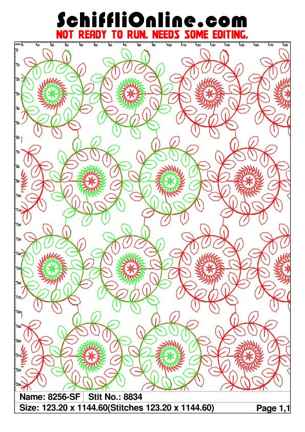 Book 412 ALLOVER TWO COL 8X4 50 DESIGNS (NEEDS SOME EDITING)