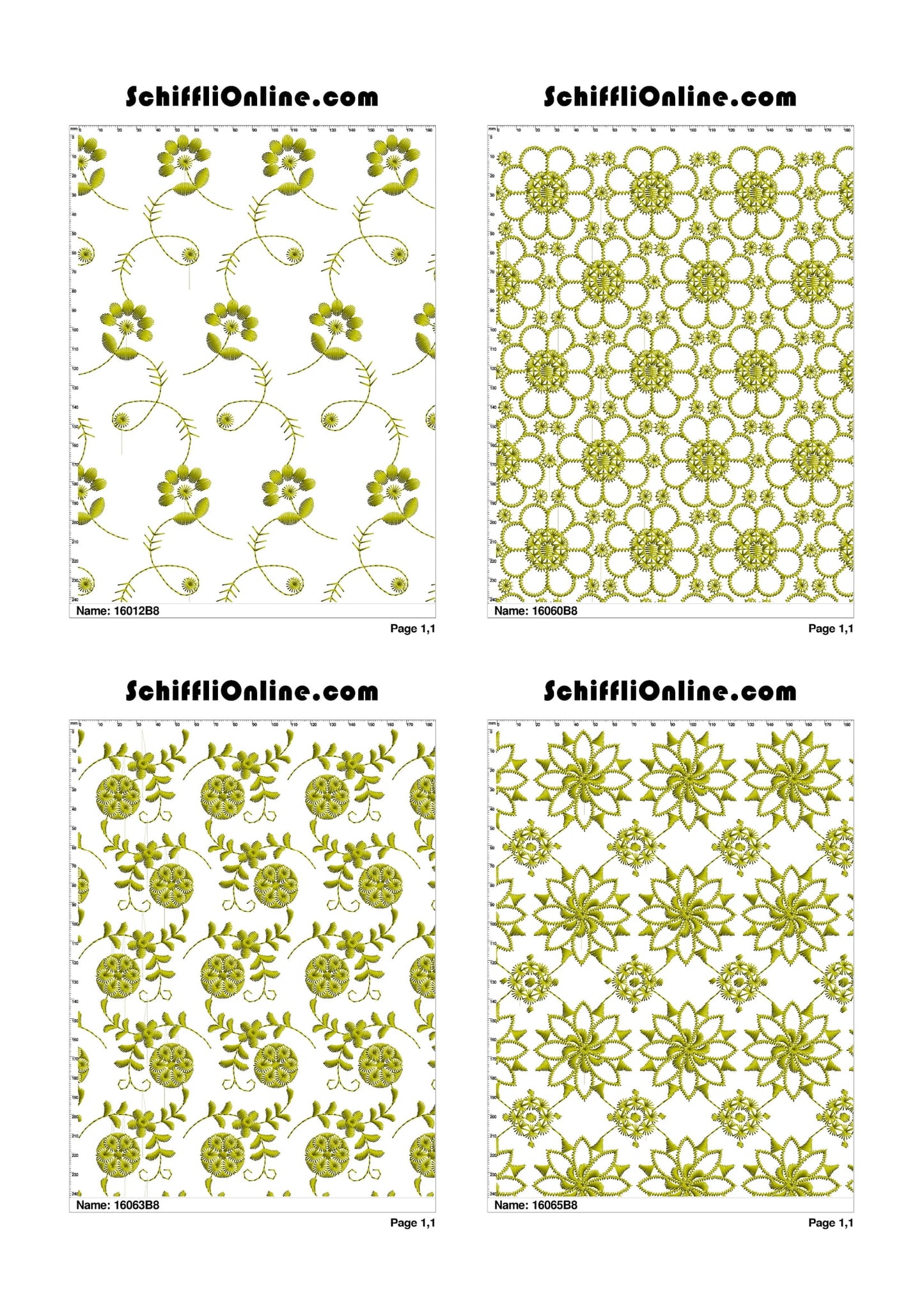 ALLOVER BORER 8X4 VOL 2 - 500 DESIGNS