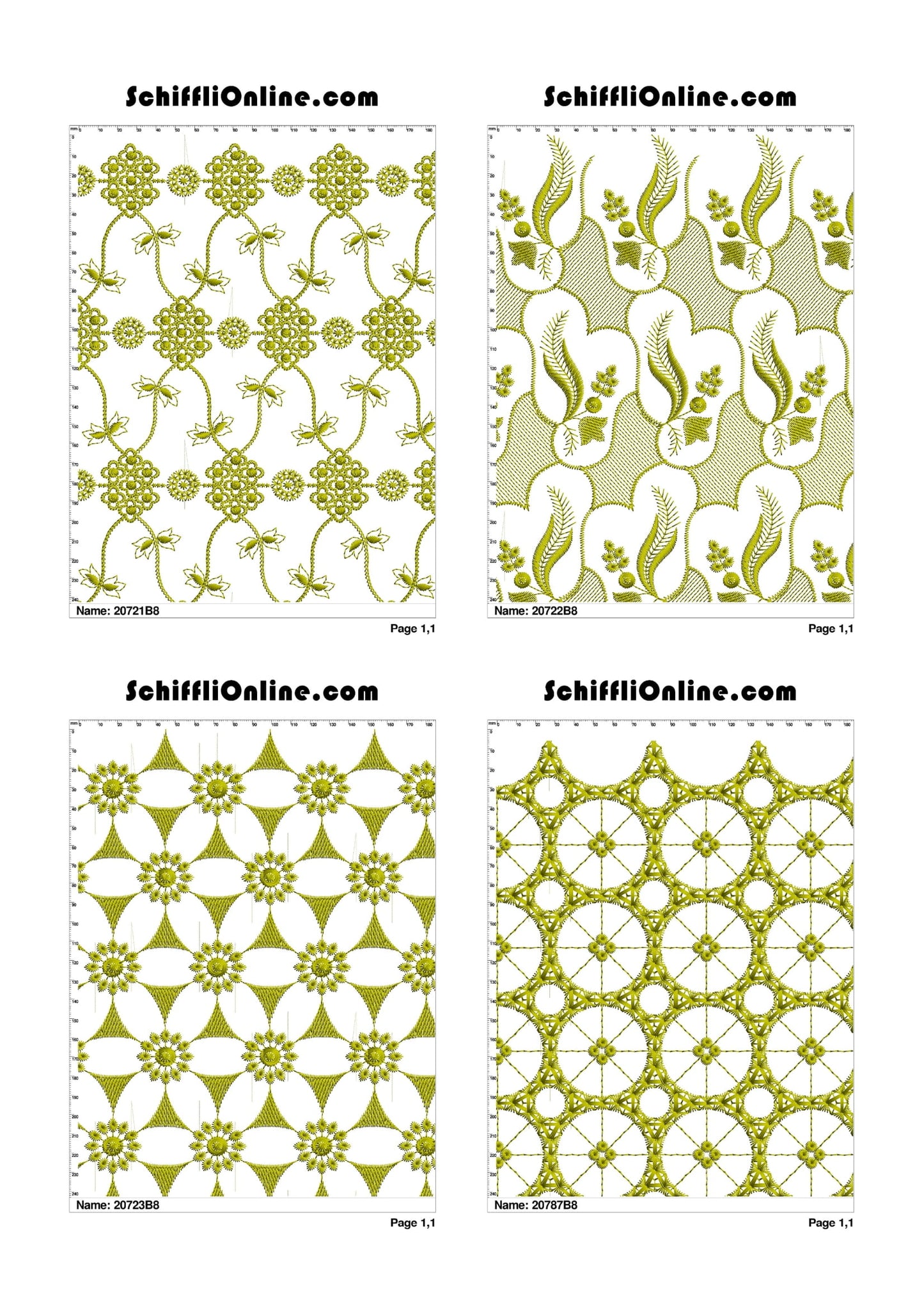 ALLOVER BORER 8X4 VOL 2 - 500 DESIGNS