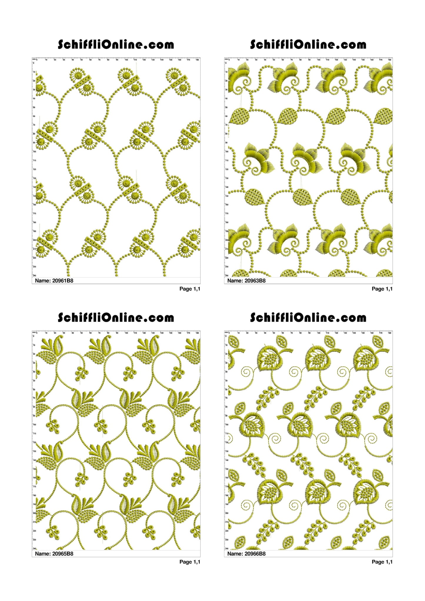 ALLOVER BORER 8X4 VOL 2 - 500 DESIGNS