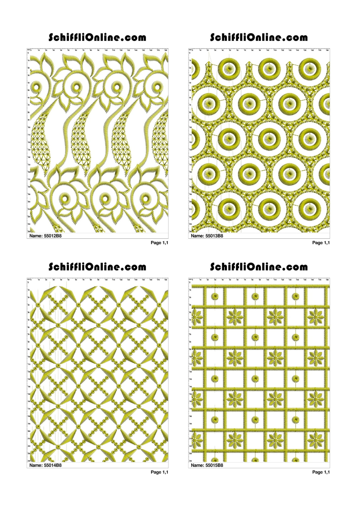 ALLOVER BORER 8X4 VOL 2 - 500 DESIGNS