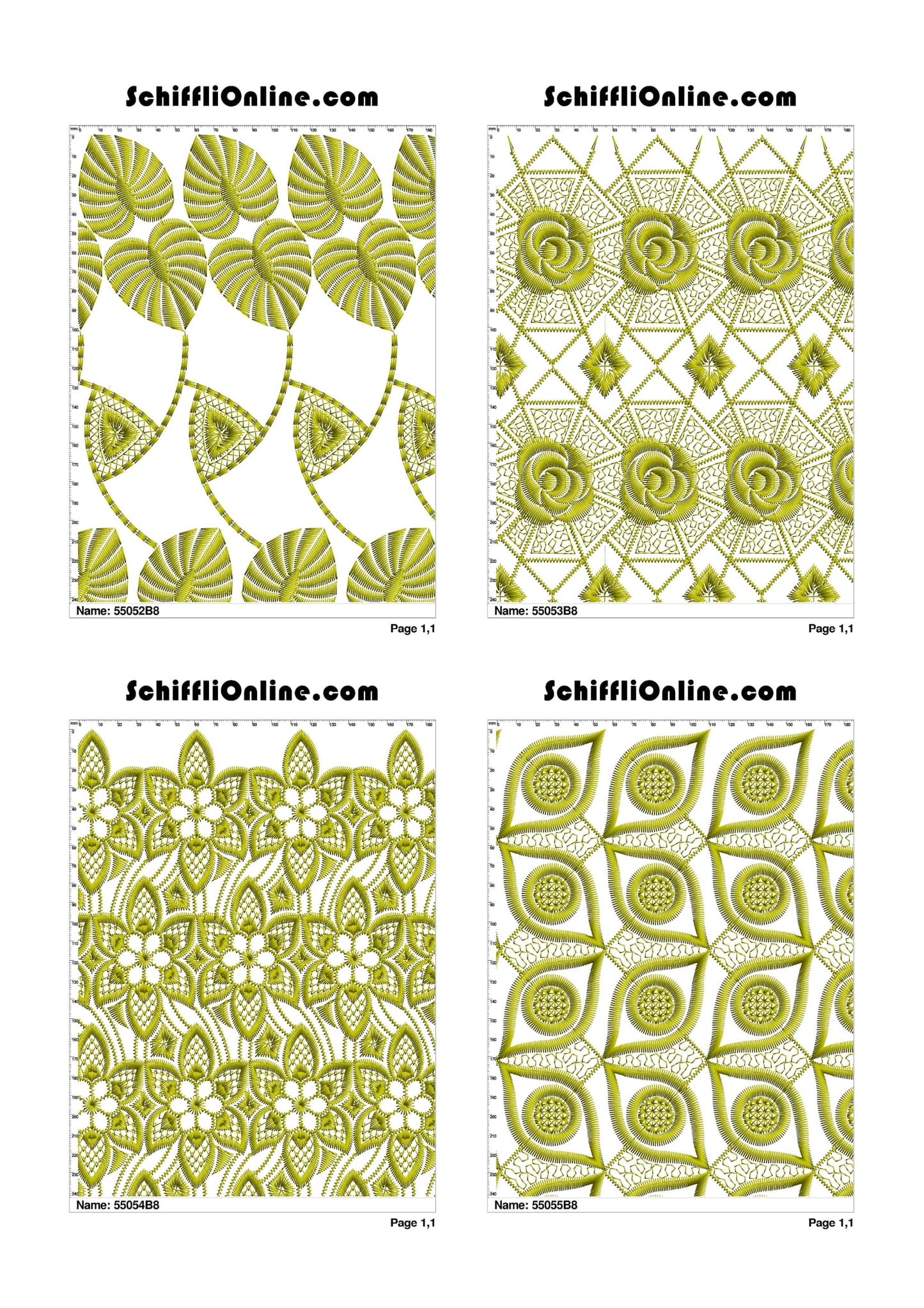 ALLOVER BORER 8X4 VOL 2 - 500 DESIGNS