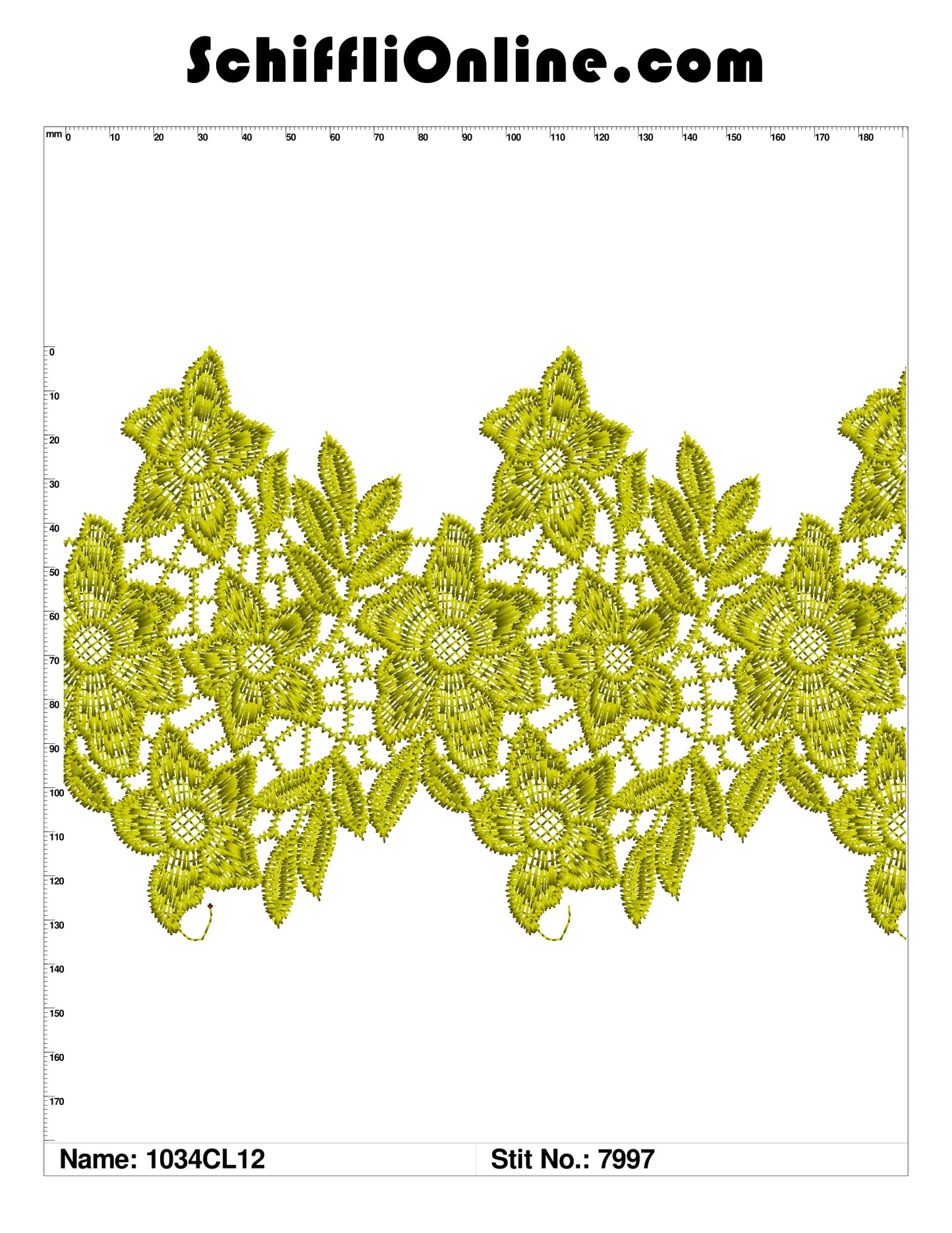 Book 146 CHEMICAL LACE 12X4 50 DESIGNS