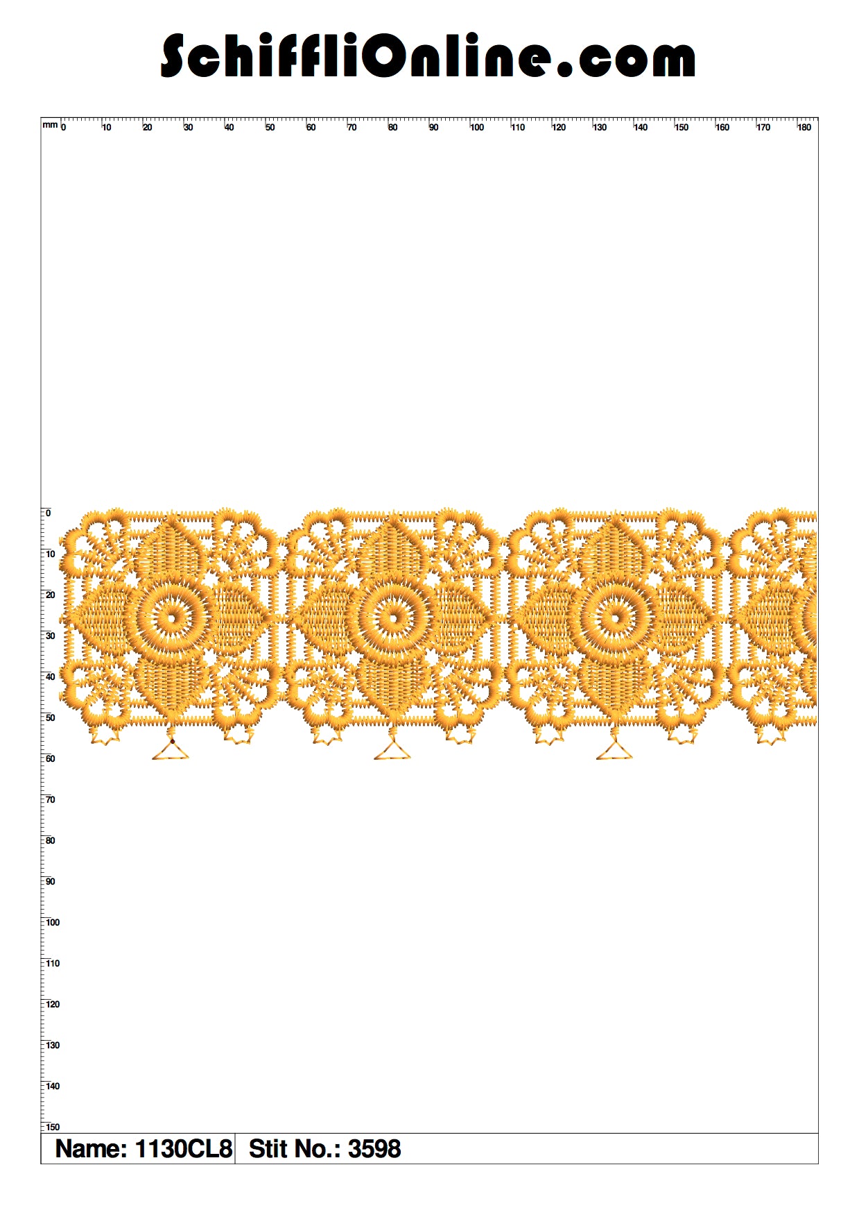 Book 139 CHEMICAL LACE 8X4 50 DESIGNS