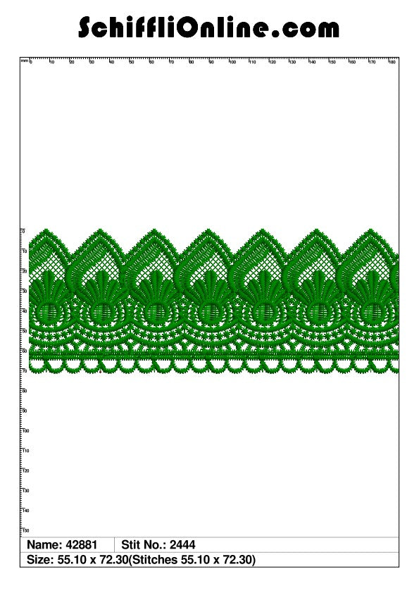 Book 256 CHEMICAL LACE 4X4 50 DESIGNS