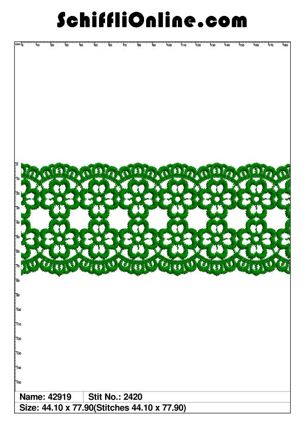 Book 257 CHEMICAL LACE 4X4 50 DESIGNS