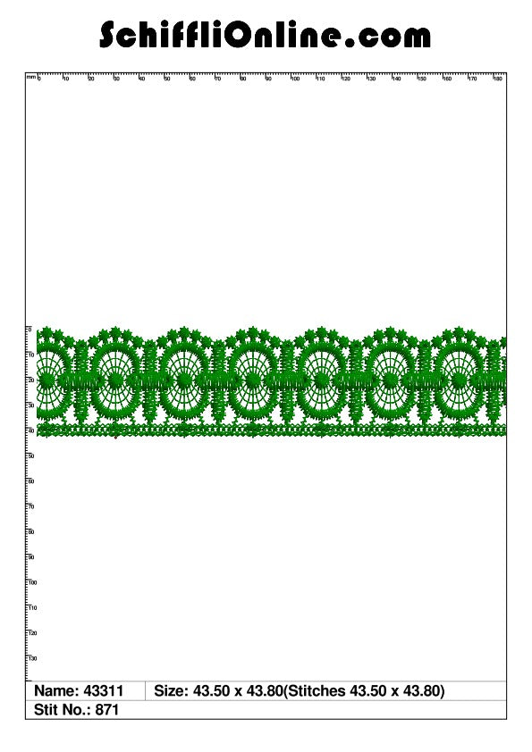 Book 265 CHEMICAL LACE 4X4 50 DESIGNS