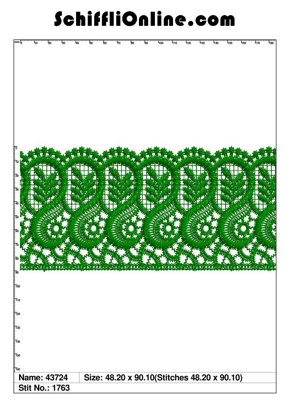 Book 273 CHEMICAL LACE 4X4 50 DESIGNS