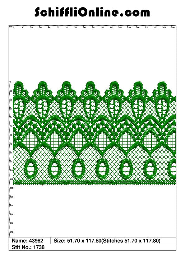 Book 278 CHEMICAL LACE 4X4 50 DESIGNS