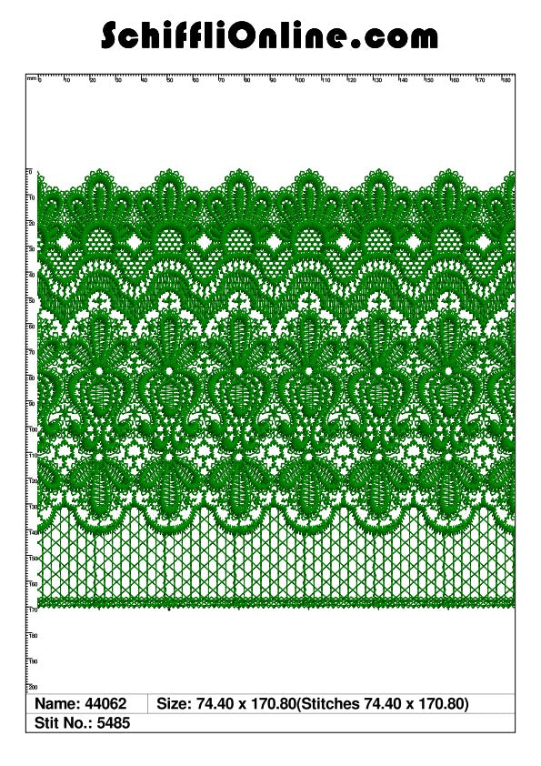 Book 280 CHEMICAL LACE 4X4 50 DESIGNS