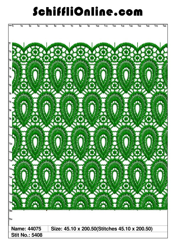 Book 280 CHEMICAL LACE 4X4 50 DESIGNS