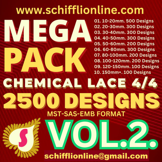 A VOL 2. Mega Pack Book Chemical Lace 4x4