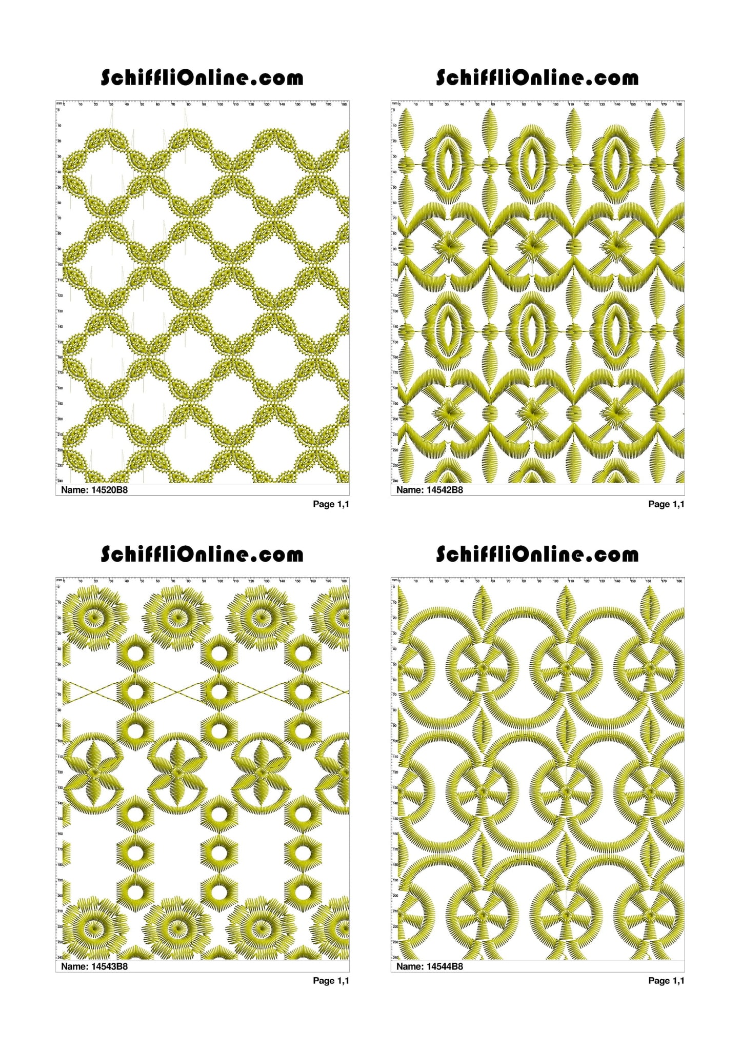 ALLOVER BORER 8X4 VOL 2 - 500 DESIGNS