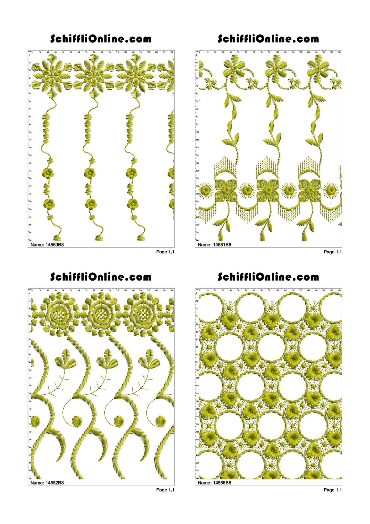ALLOVER BORER 8X4 VOL 2 - 500 DESIGNS