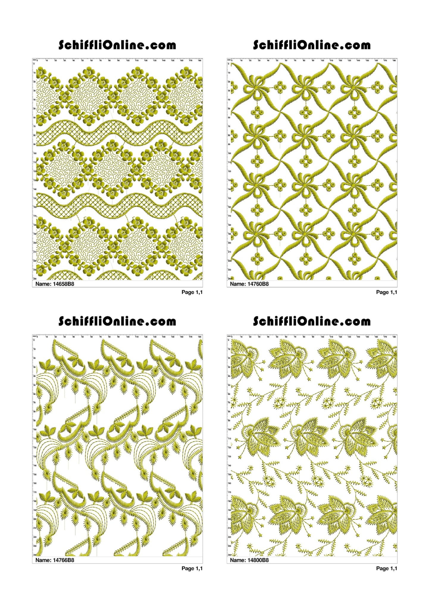 ALLOVER BORER 8X4 VOL 2 - 500 DESIGNS