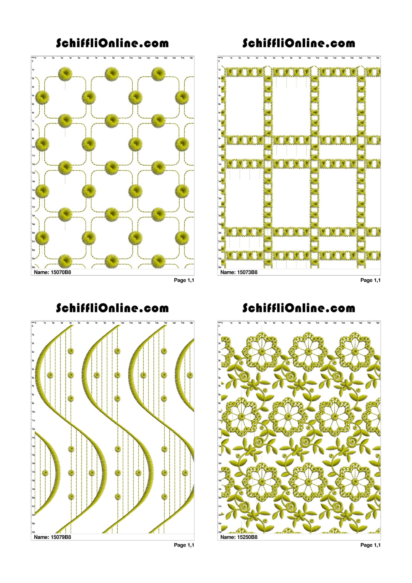ALLOVER BORER 8X4 VOL 2 - 500 DESIGNS