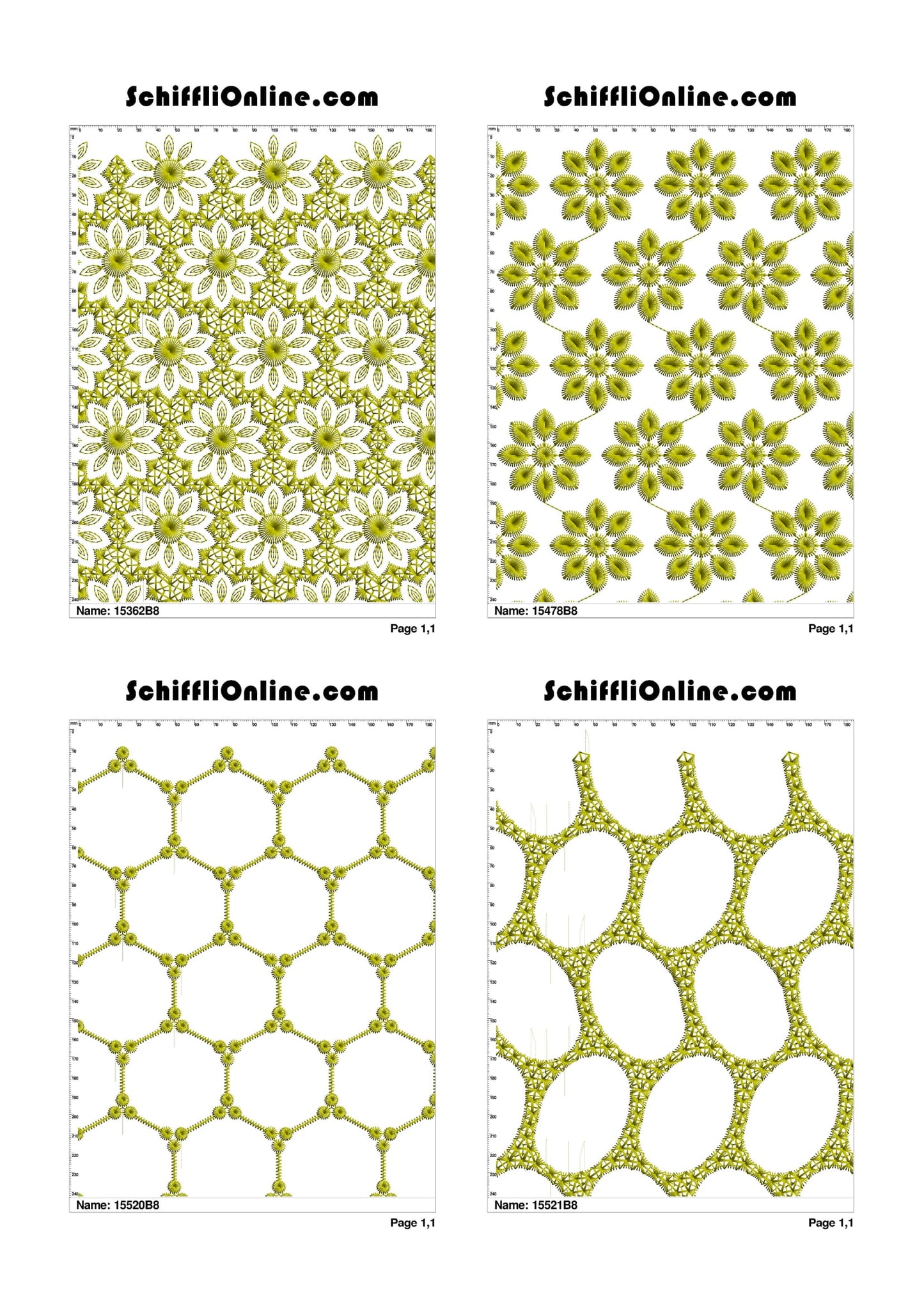 ALLOVER BORER 8X4 VOL 2 - 500 DESIGNS