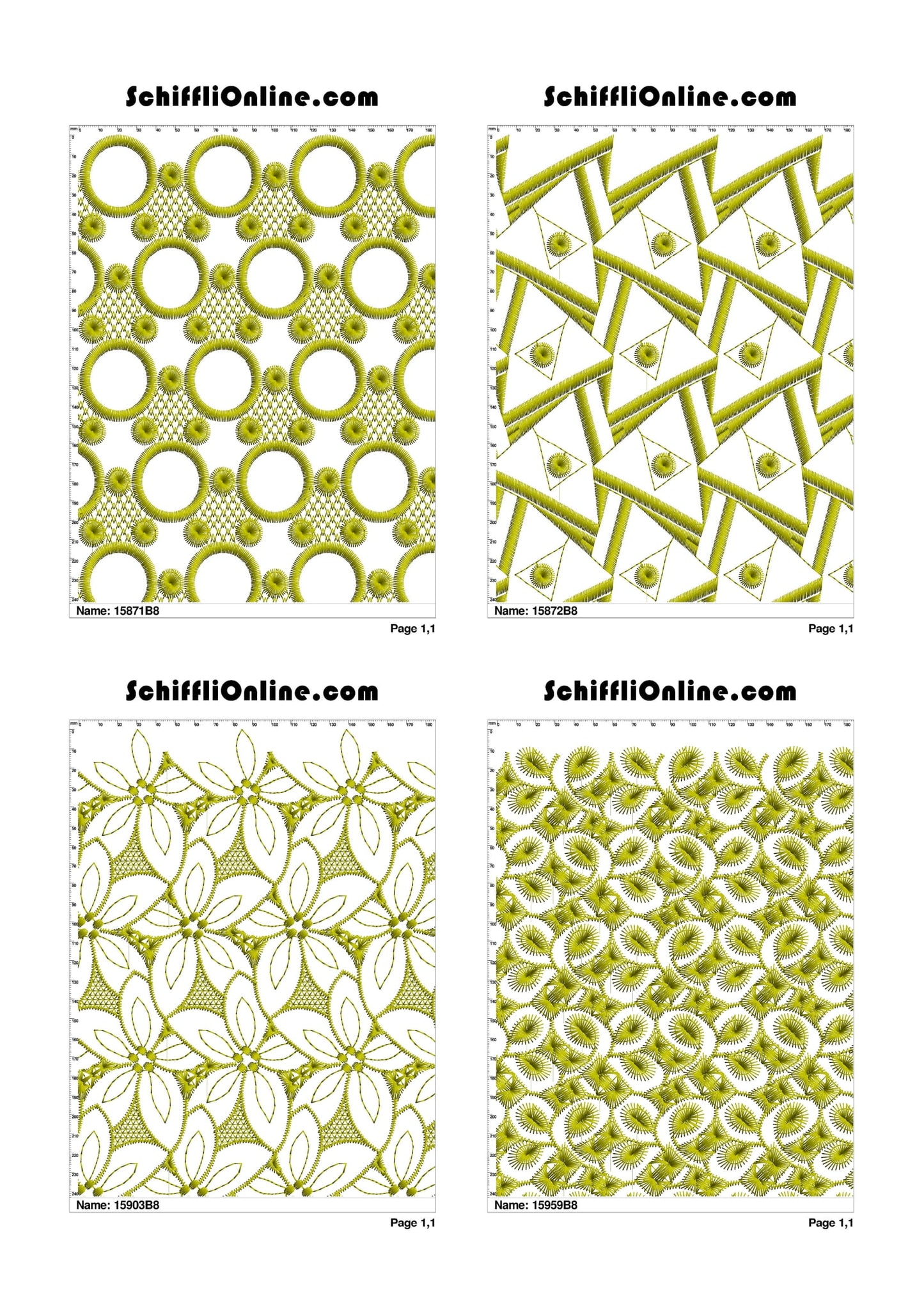 ALLOVER BORER 8X4 VOL 2 - 500 DESIGNS
