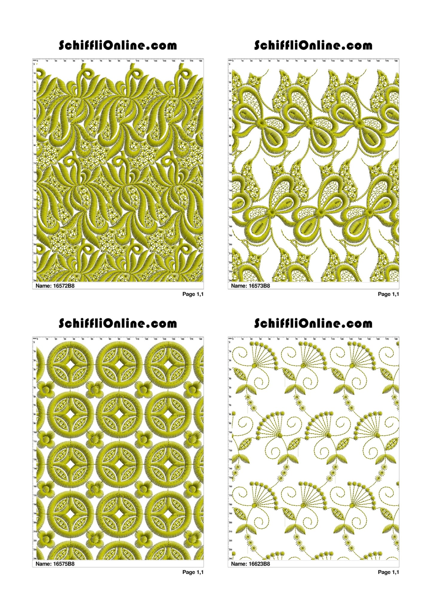 ALLOVER BORER 8X4 VOL 2 - 500 DESIGNS