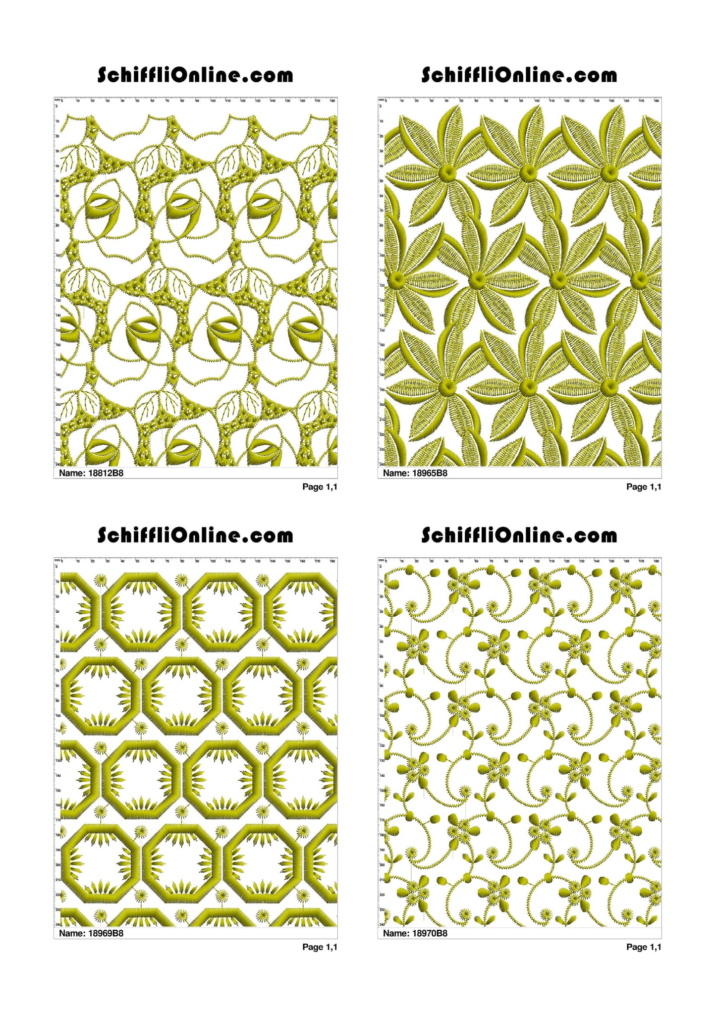 ALLOVER BORER 8X4 VOL 2 - 500 DESIGNS