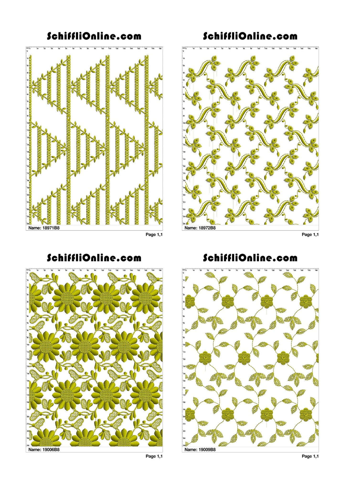 ALLOVER BORER 8X4 VOL 2 - 500 DESIGNS