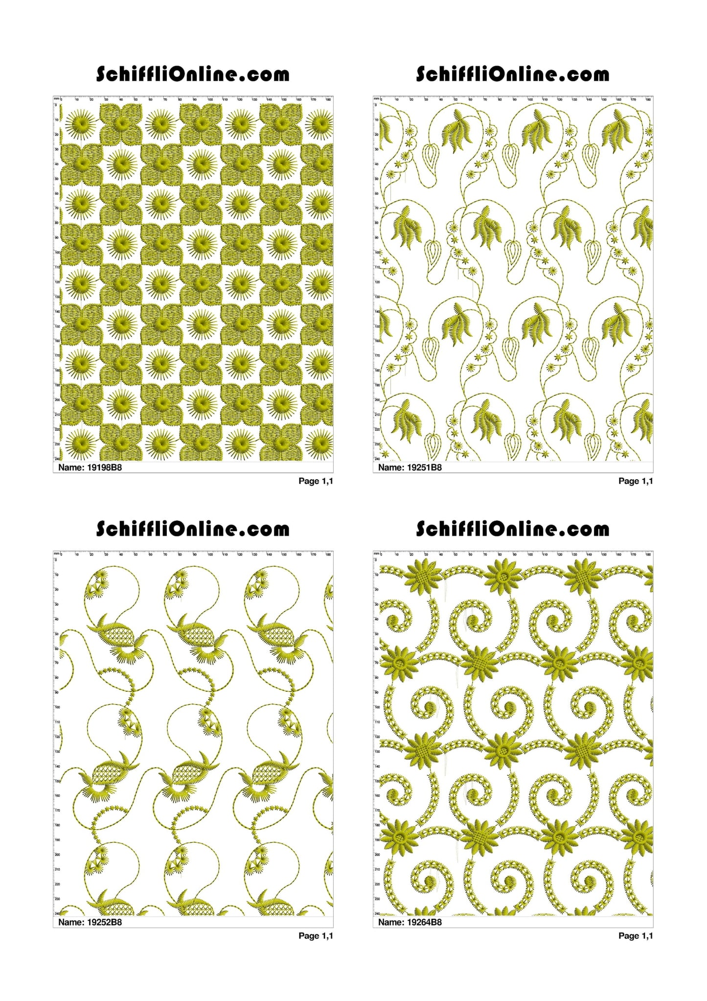 ALLOVER BORER 8X4 VOL 2 - 500 DESIGNS