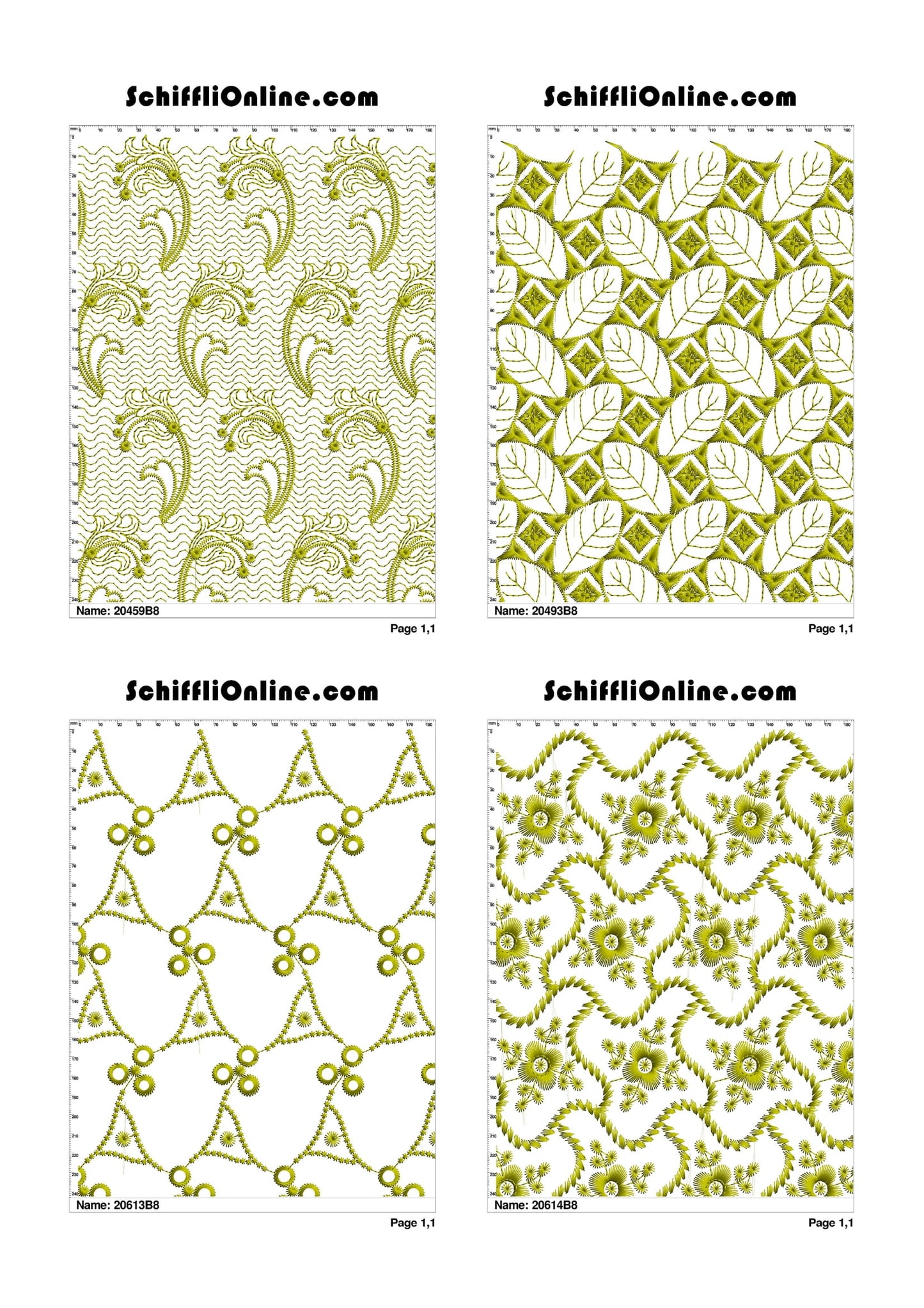 ALLOVER BORER 8X4 VOL 2 - 500 DESIGNS