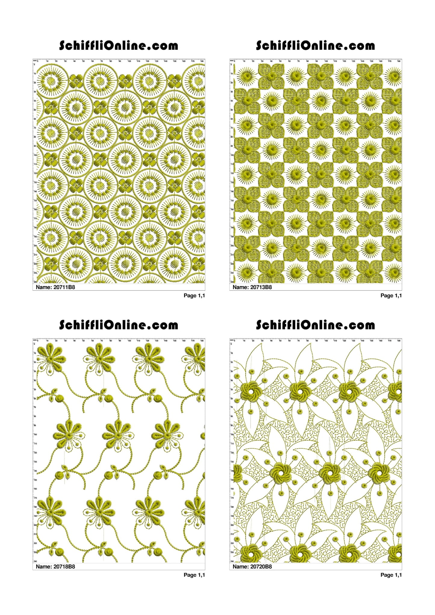 ALLOVER BORER 8X4 VOL 2 - 500 DESIGNS