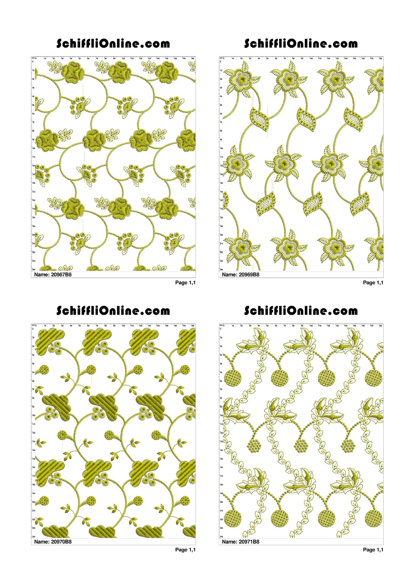 ALLOVER BORER 8X4 VOL 2 - 500 DESIGNS