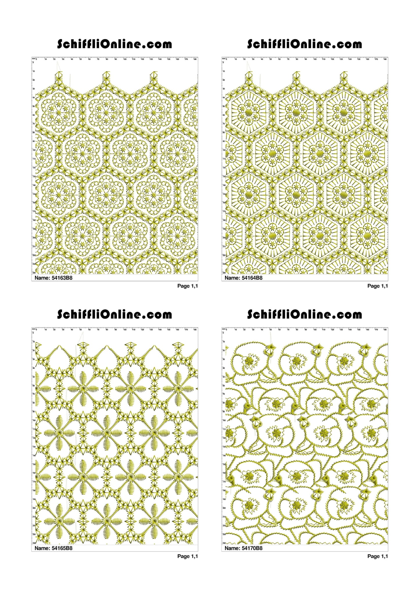 ALLOVER BORER 8X4 VOL 2 - 500 DESIGNS