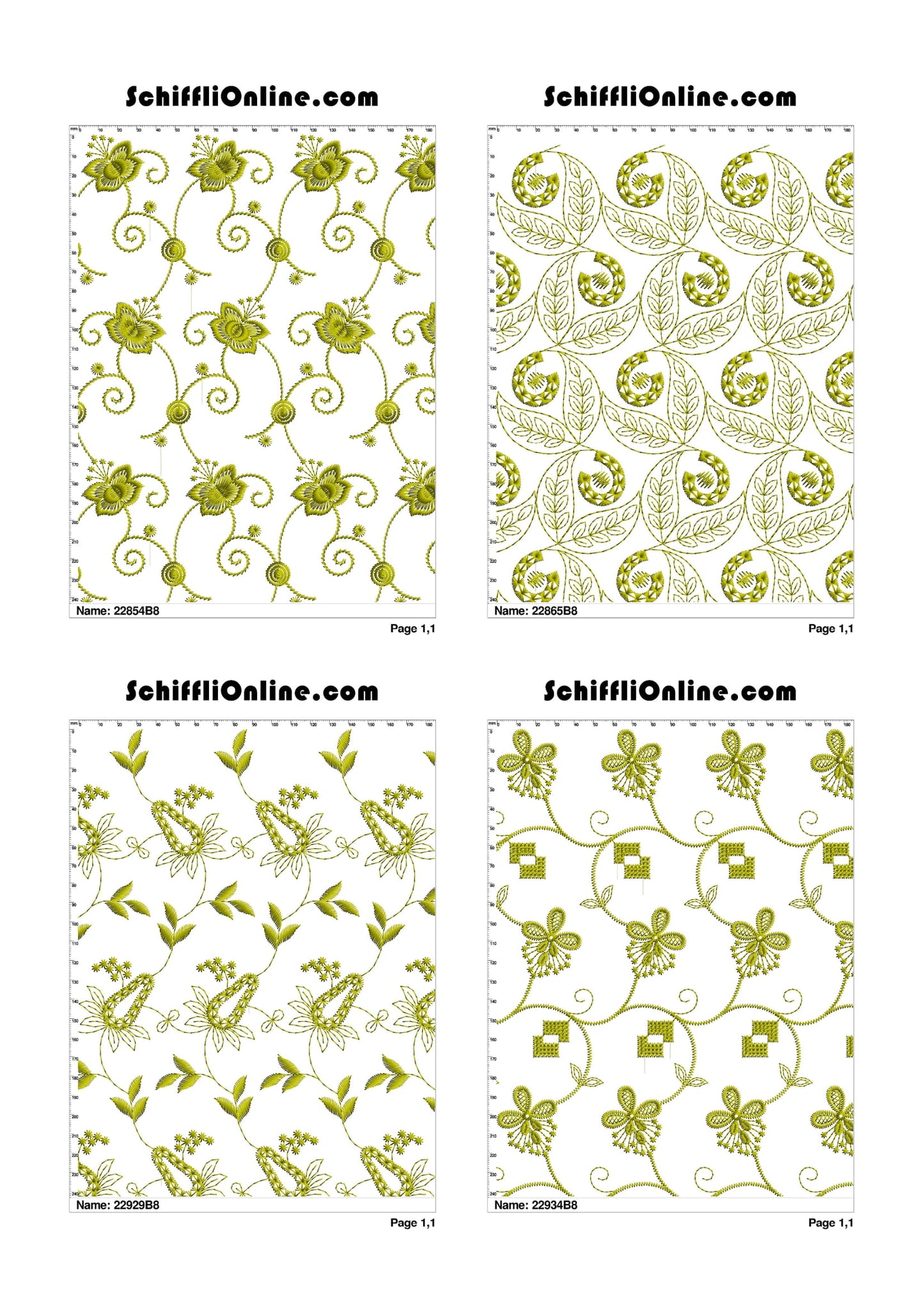 ALLOVER BORER 8X4 VOL 2 - 500 DESIGNS