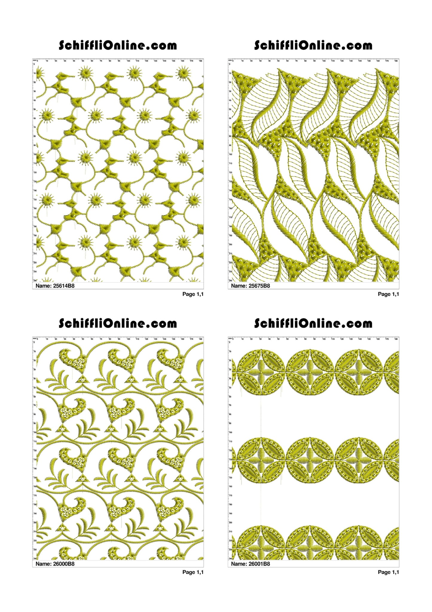 ALLOVER BORER 8X4 VOL 2 - 500 DESIGNS