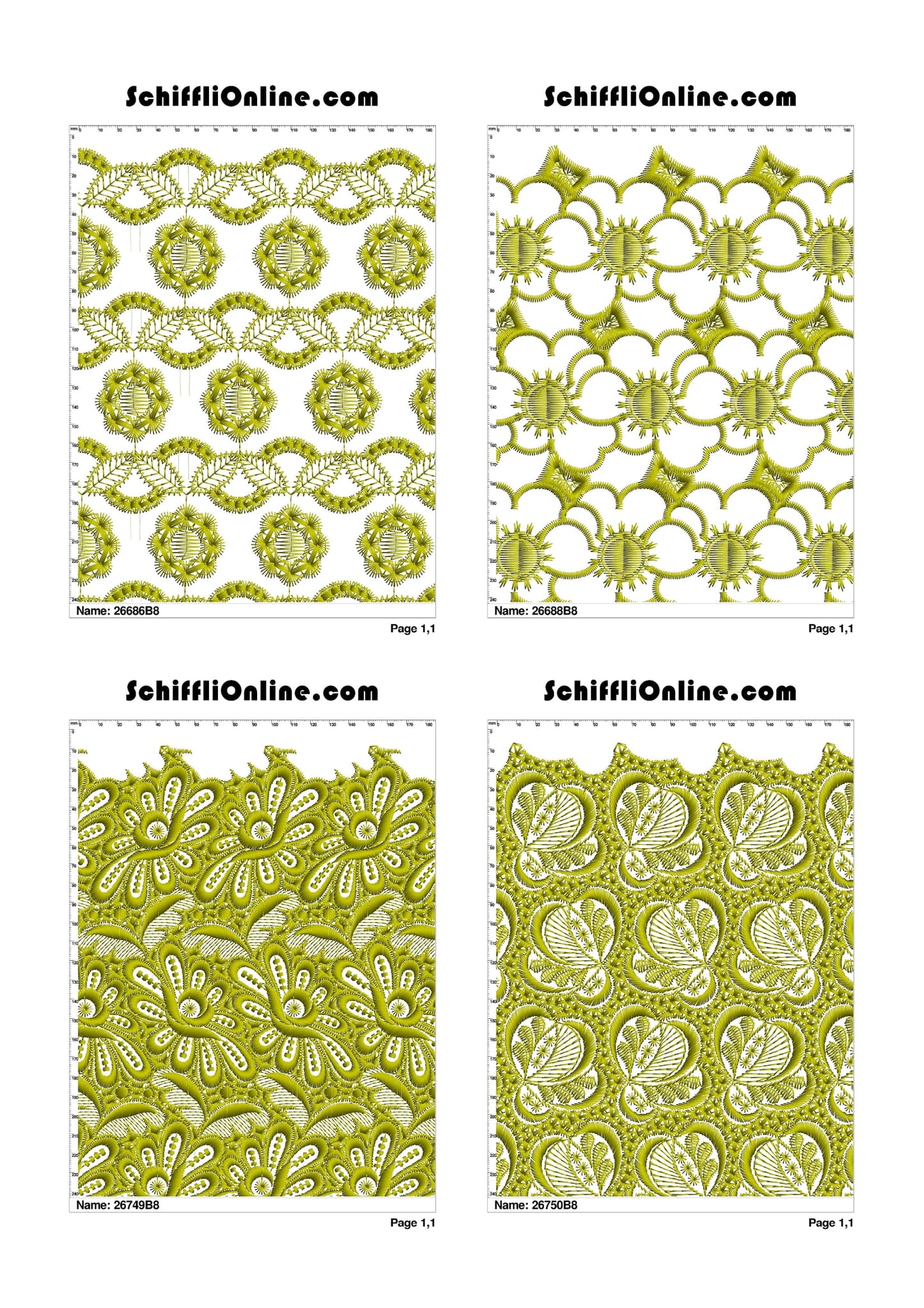 ALLOVER BORER 8X4 VOL 2 - 500 DESIGNS