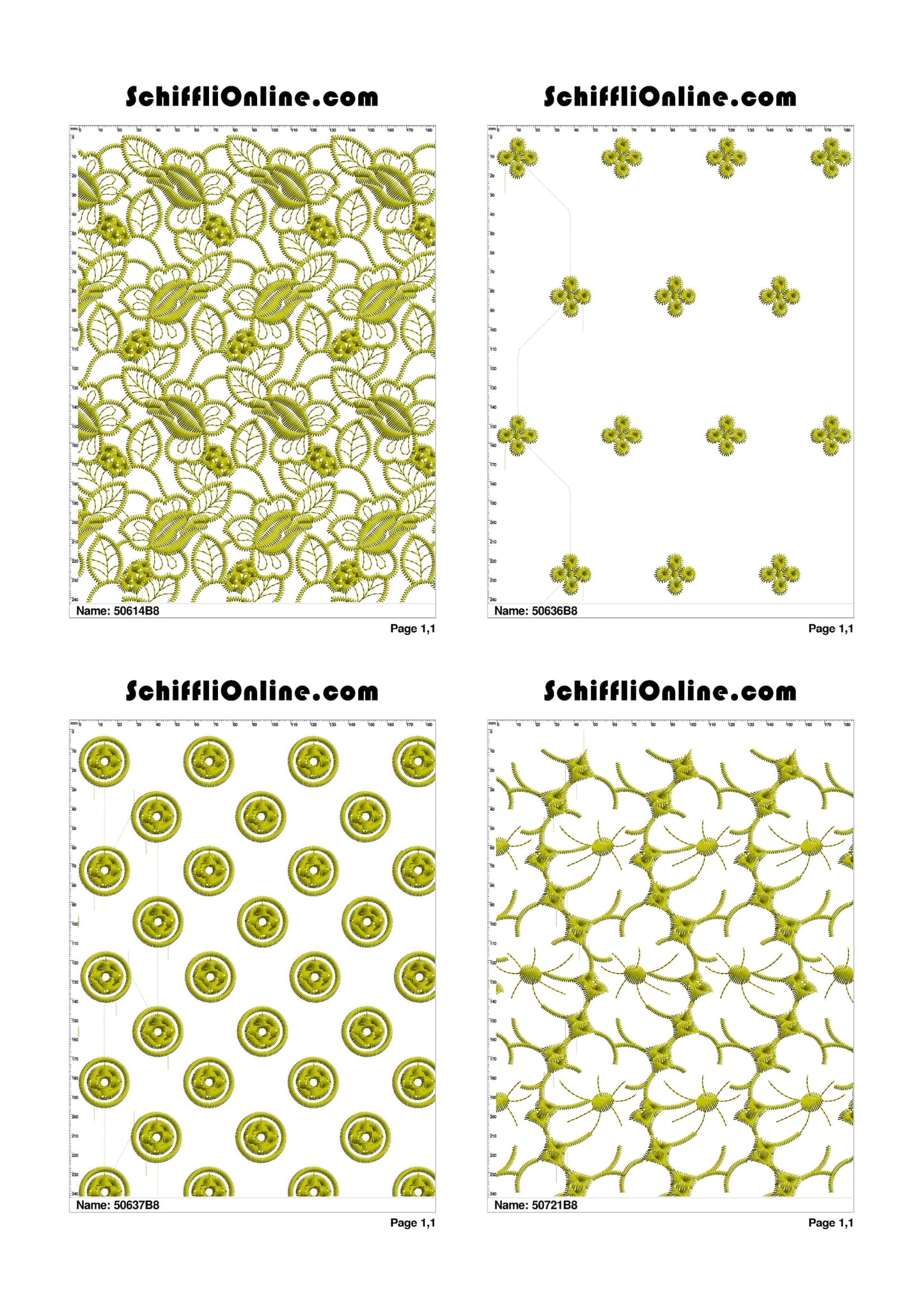 ALLOVER BORER 8X4 VOL 2 - 500 DESIGNS