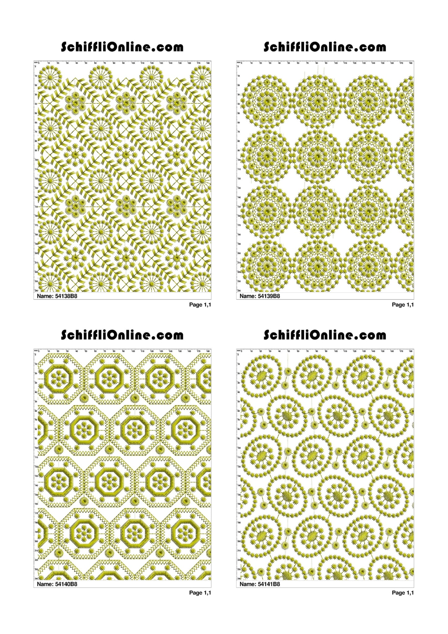 ALLOVER BORER 8X4 VOL 2 - 500 DESIGNS