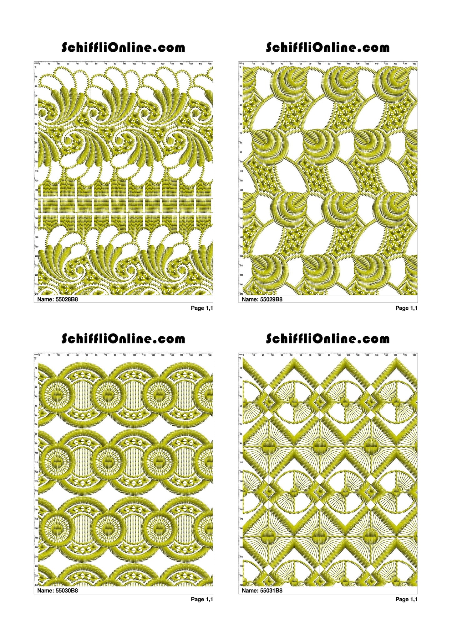 ALLOVER BORER 8X4 VOL 2 - 500 DESIGNS