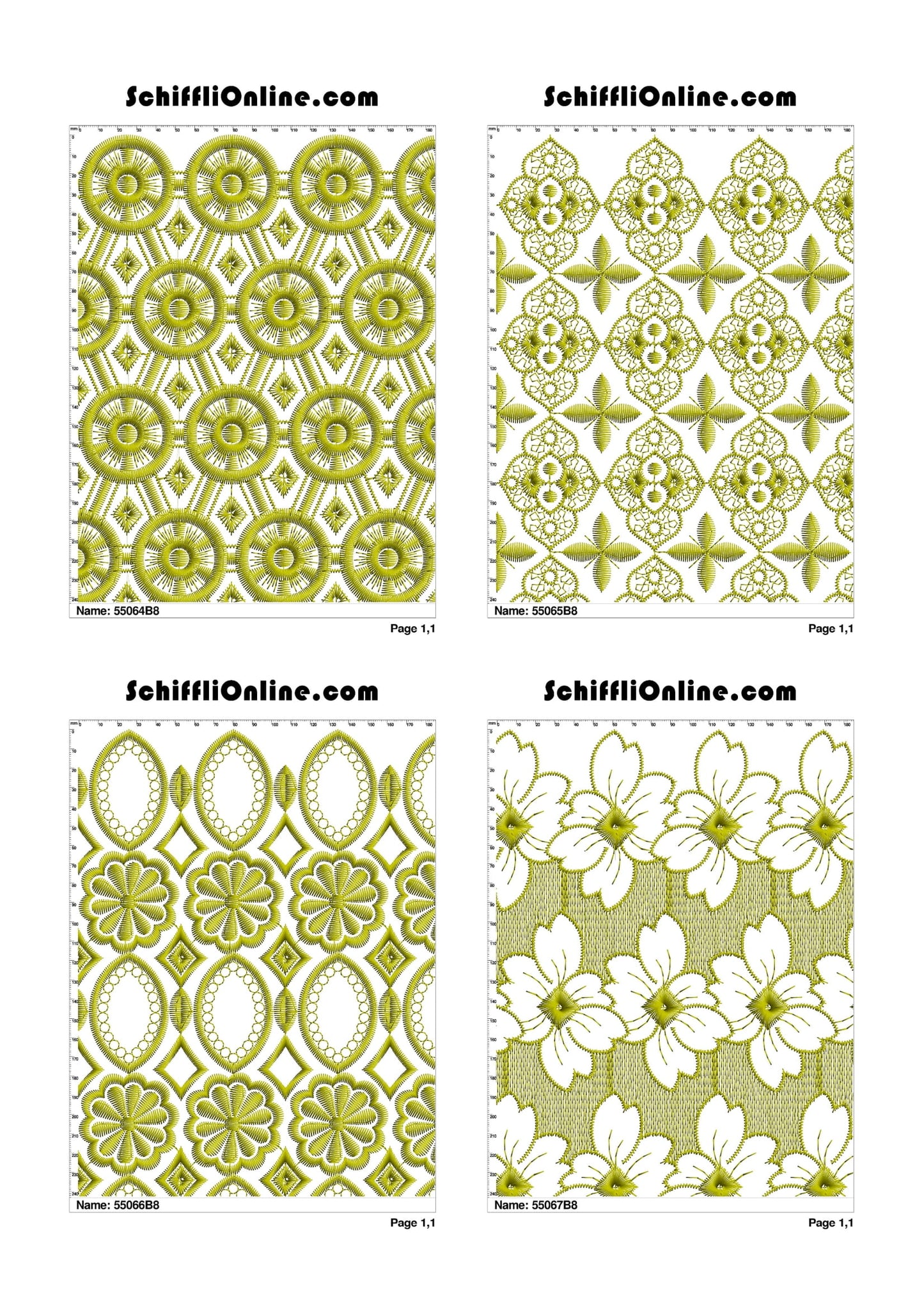ALLOVER BORER 8X4 VOL 2 - 500 DESIGNS