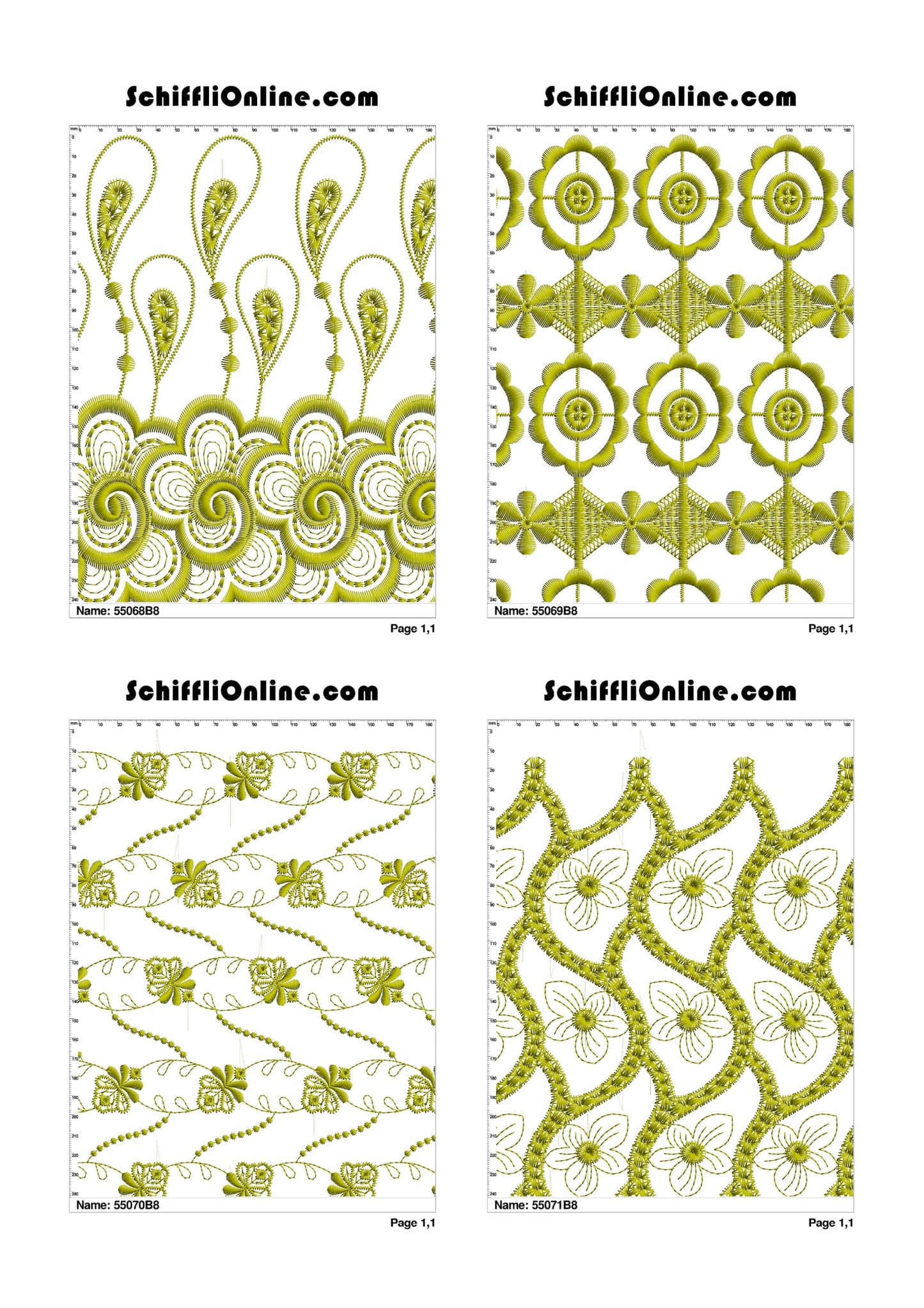 ALLOVER BORER 8X4 VOL 2 - 500 DESIGNS