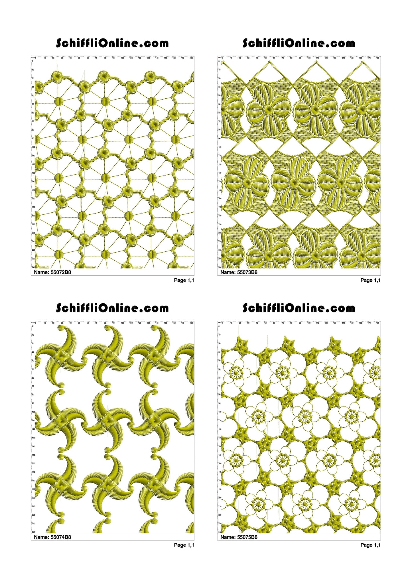 ALLOVER BORER 8X4 VOL 2 - 500 DESIGNS